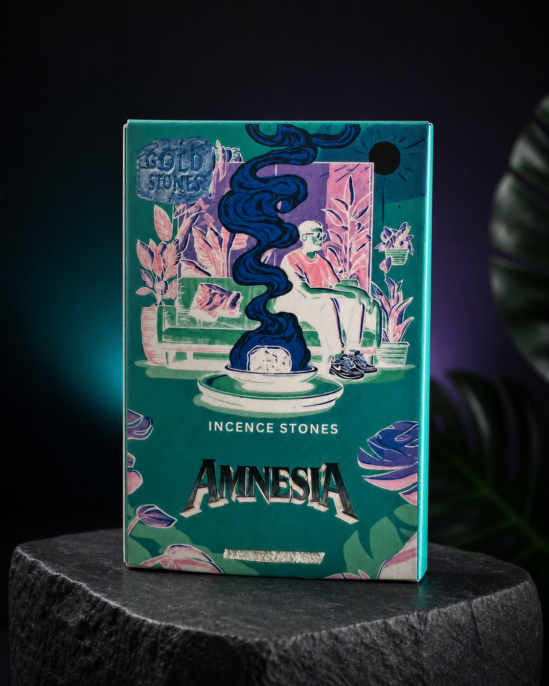 Amnesia package front view