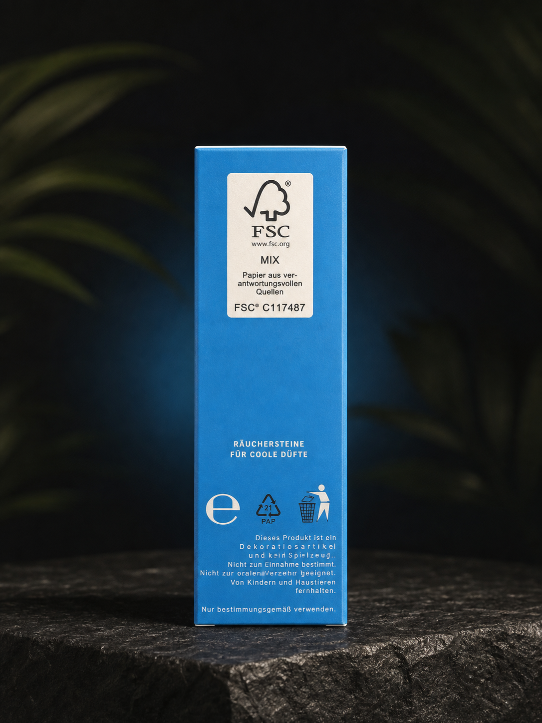 Blue Dream package information side