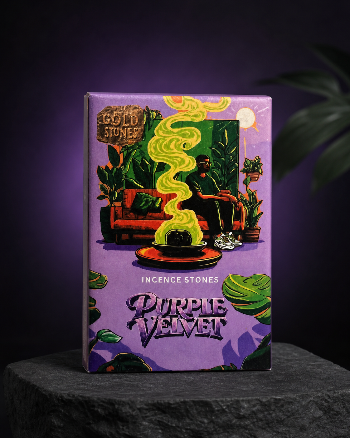 Purple Velvet package front view
