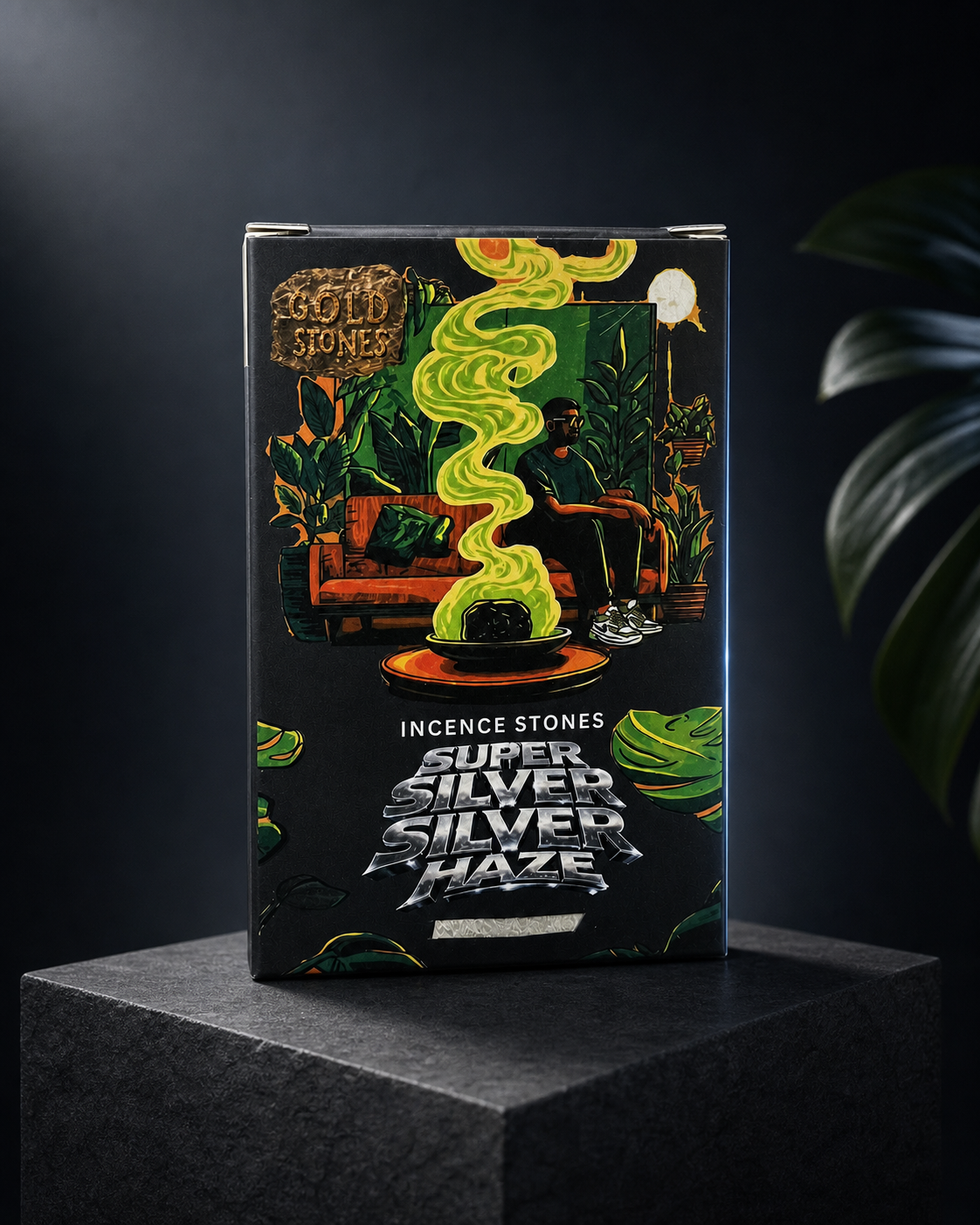 Super Silver Haze package front view